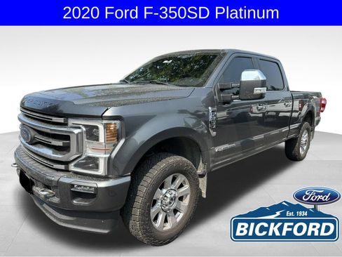 Used 2020 Ford F350 Platinum AWD/4WD image 1