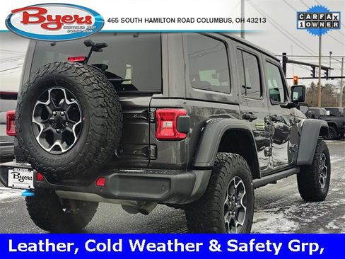 Used 2022 Jeep Wrangler Unlimited Rubicon 4xe w/ Cold Weather Group image 8