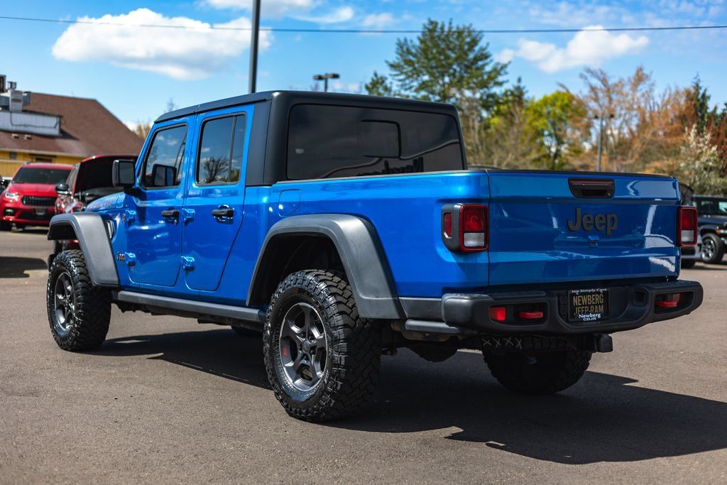 Used 2020 Jeep Gladiator Rubicon w/ Trailer Tow Package AWD/4WD image 13