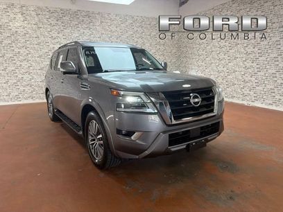 Used 2021 Nissan Armada SL w/ Captain's Chairs Package