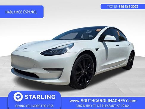 Used 2020 Tesla Model 3 Long Range AWD/4WD image 1
