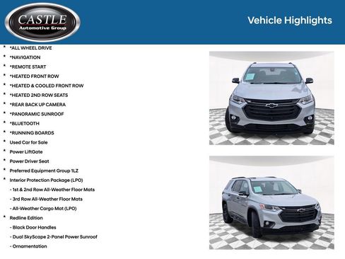 Used 2021 Chevrolet Traverse Premier w/ Redline Edition image 3