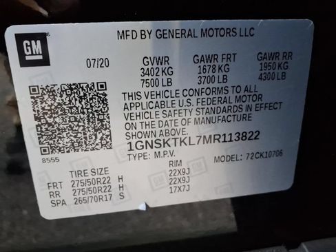 Certified 2021 Chevrolet Tahoe High Country w/ Premium Package AWD/4WD image 26