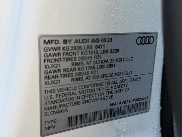 Used 2023 Audi Q8 Premium w/ Convenience Package AWD/4WD image 29