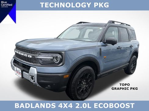 Certified 2025 Ford Bronco Sport Badlands w/ Badlands Tech Package AWD/4WD image 1