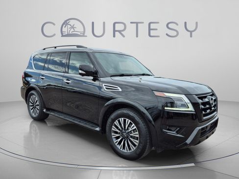 Certified 2023 Nissan Armada SL w/ Midnight Edition Package RWD image 9