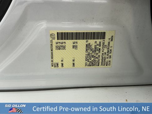 Used 2017 Nissan Maxima Platinum image 15