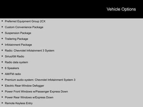 Used 2019 Chevrolet Silverado 1500 Custom Trail Boss w/ Custom Convenience Package image 2