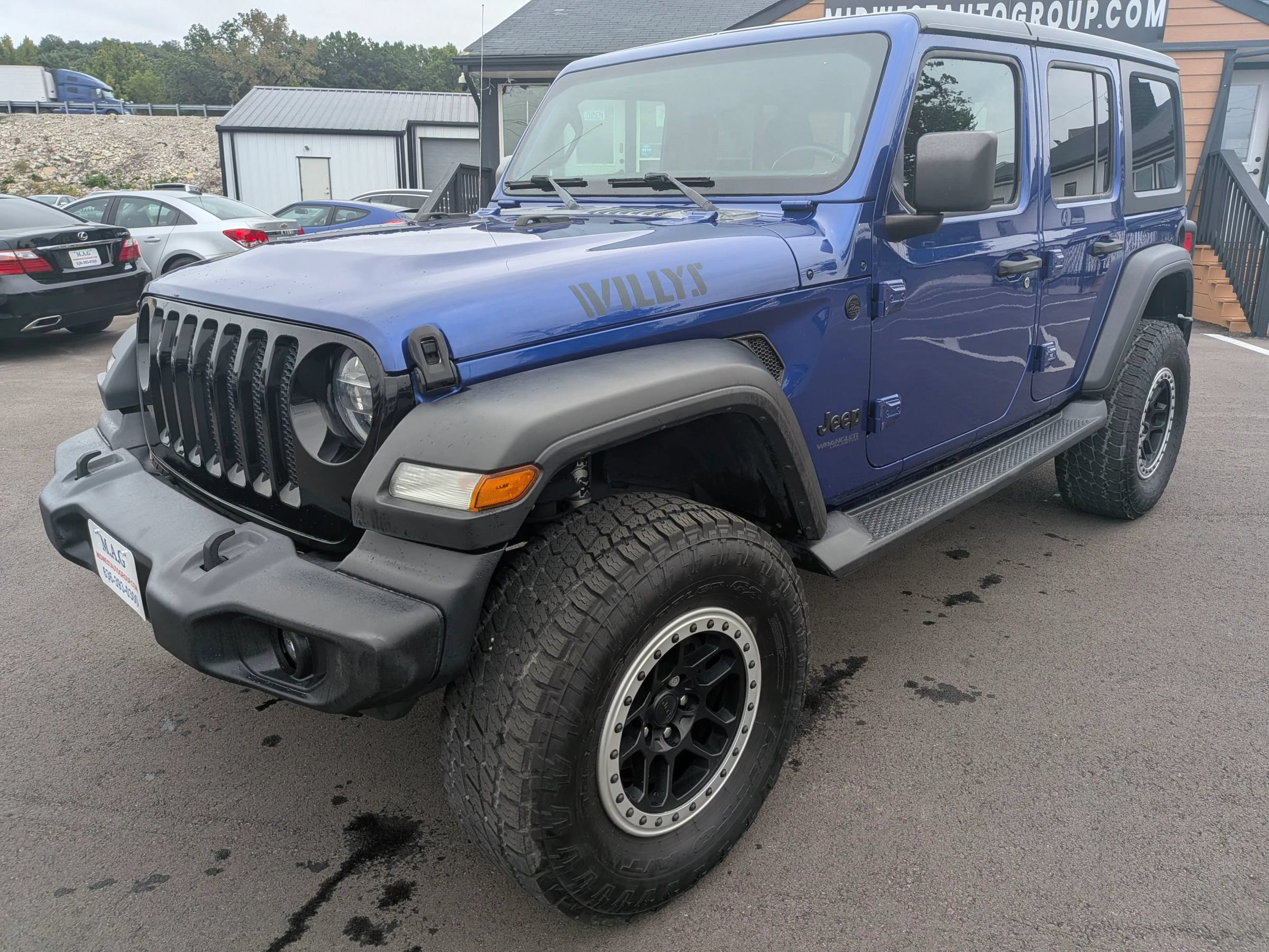 Used 2020 Jeep Wrangler Unlimited Sport AWD/4WD image 2