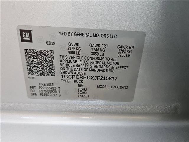 Used 2018 Chevrolet Silverado 1500 LT w/ Texas Edition RWD image 19