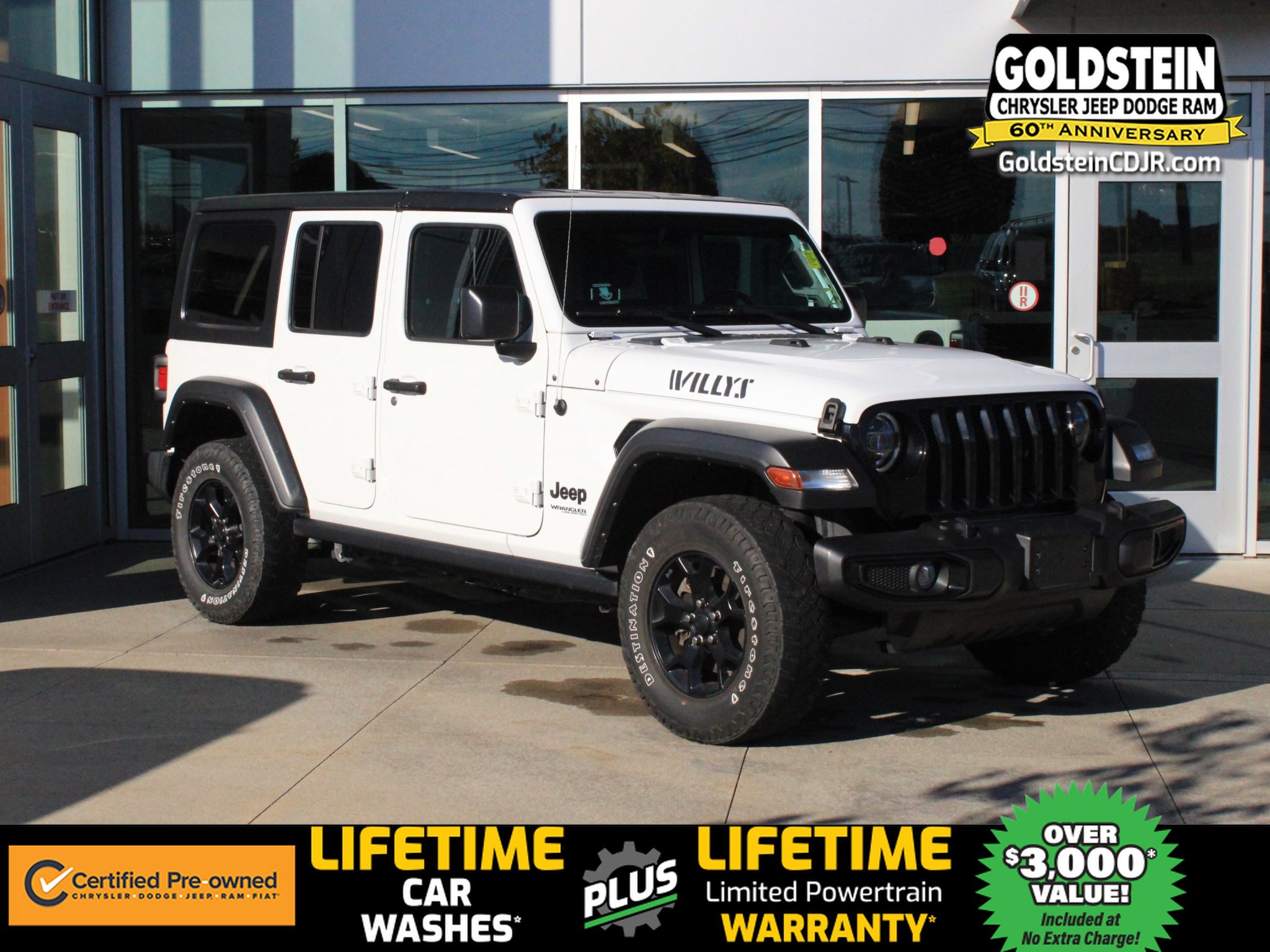 Used 2021 Jeep Wrangler Unlimited Sport AWD/4WD image 1