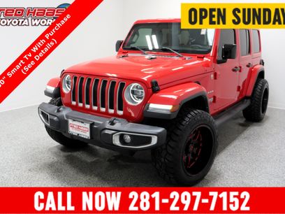 Used 2022 Jeep Wrangler Unlimited Sahara w/ LED Lighting Group
