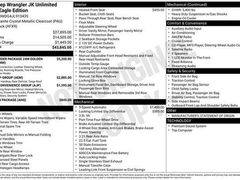 Used 2018 Jeep Wrangler Unlimited Sport AWD/4WD image 32