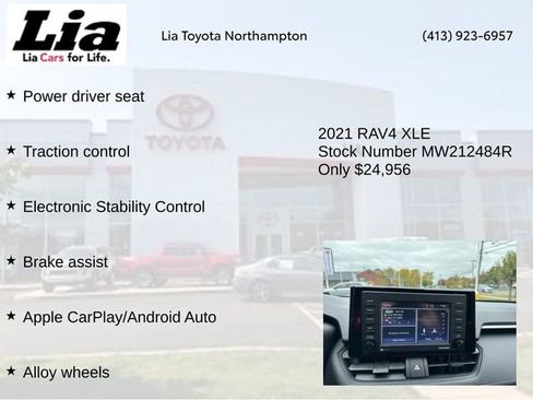 Certified 2021 Toyota RAV4 XLE image 7