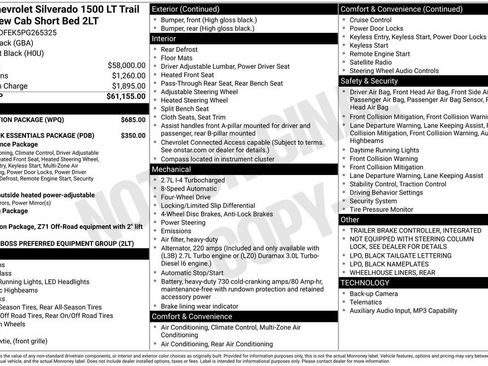 Used 2023 Chevrolet Silverado 1500 LT Trail Boss w/ Protection Package image 31