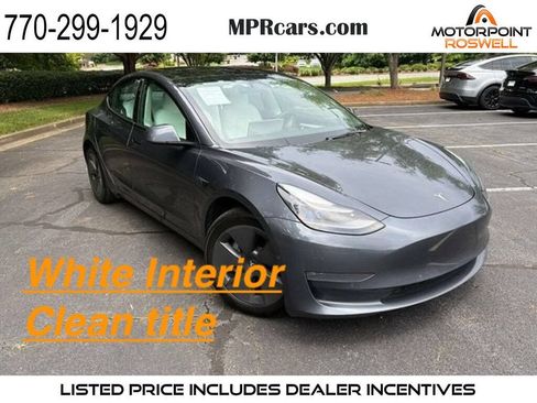 Used 2022 Tesla Model 3 Long Range AWD/4WD image 1