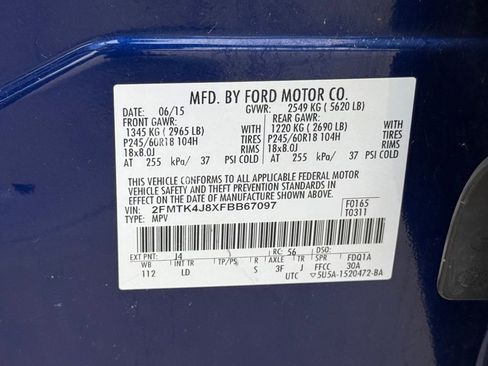 Used 2015 Ford Edge SEL w/ Equipment Group 201A AWD/4WD image 27