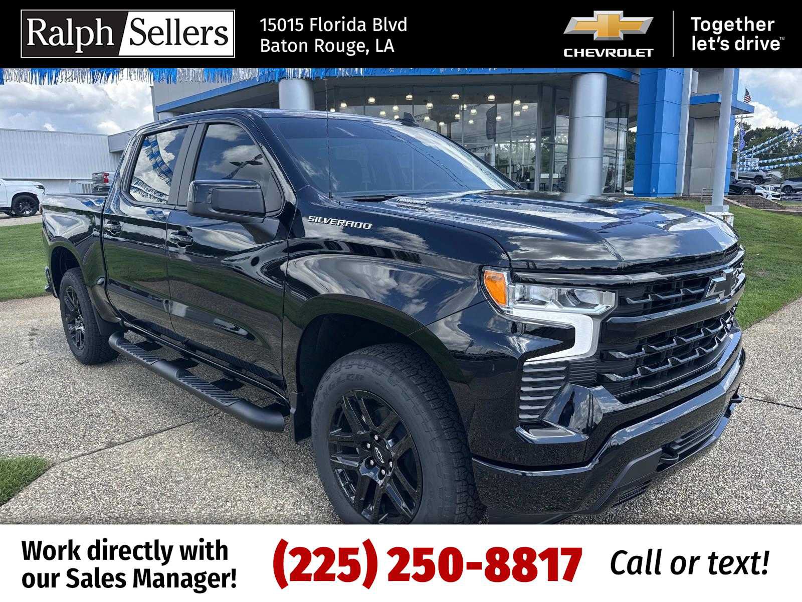 New 2026 Chevrolet Silverado 1500 RST w/ RST Select Package AWD/4WD image 1