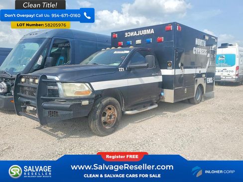 Used 2011 RAM 3500 ST w/ ST Decor Group RWD image 1