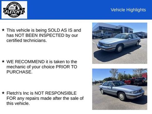 Used 1997 Buick Le Sabre Custom w/ Headliner Lighting Pkg FWD image 2