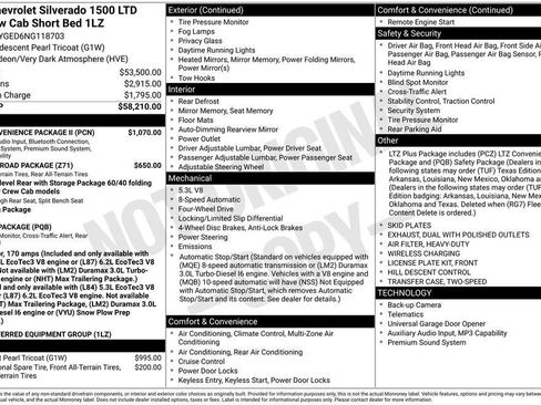 Used 2022 Chevrolet Silverado 1500 LTZ w/ LTZ Convenience Package II image 7