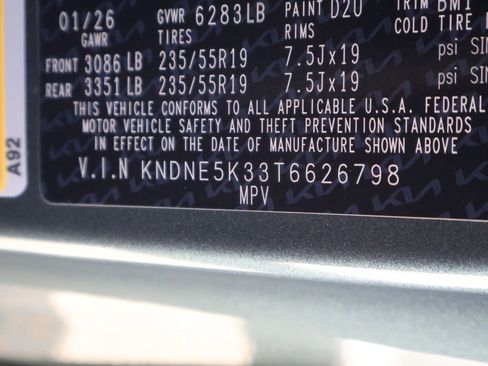 New 2026 Kia Carnival SX FWD image 37