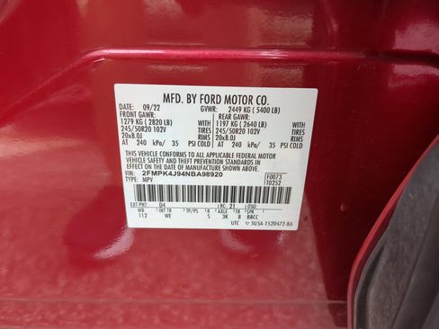Certified 2022 Ford Edge ST-Line AWD/4WD image 28