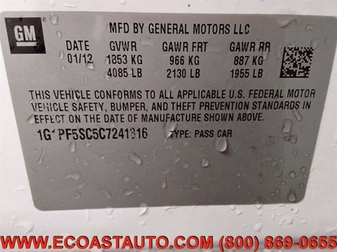 Used 2012 Chevrolet Cruze LT FWD image 17