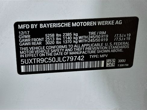 Used 2018 BMW X3 xDrive30i image 12