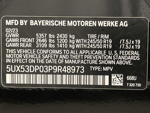 Used 2023 BMW X3 xDrive30i w/ Premium Package AWD/4WD image 25