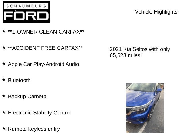 Used 2021 Kia Seltos EX AWD/4WD image 7