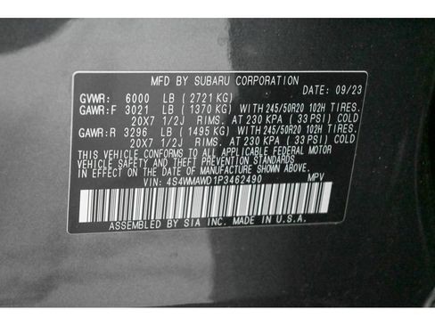 Used 2023 Subaru Ascent Touring image 57