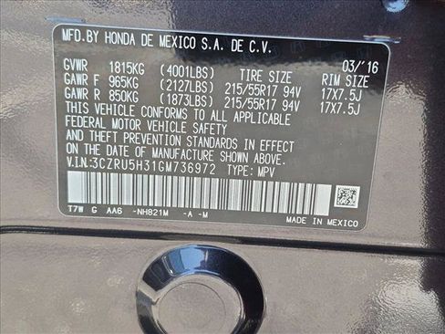 Used 2016 Honda HR-V LX image 29