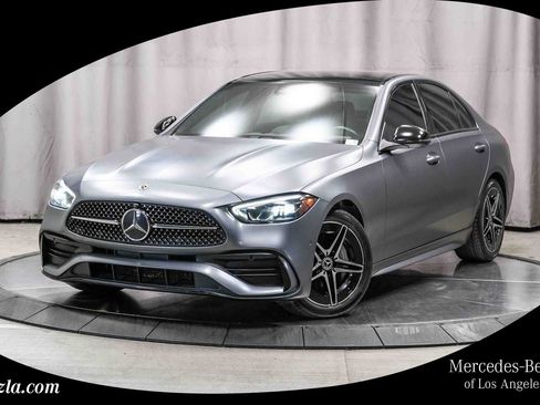 Certified 2023 Mercedes-Benz C 300 Sedan w/ AMG Line w/ Night Package image 1