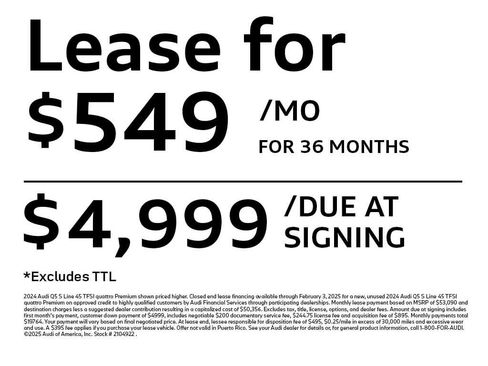 New 2024 Audi Q5 2.0T Premium w/ Summer of Audi Package image 2