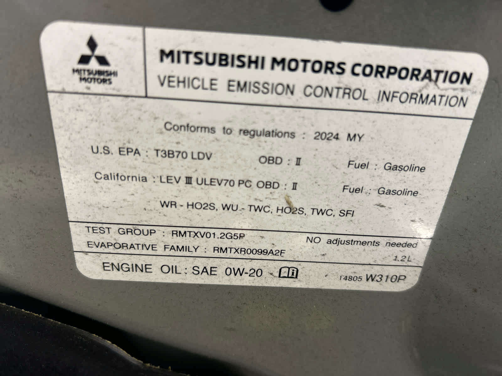 Used 2024 Mitsubishi Mirage ES FWD image 11