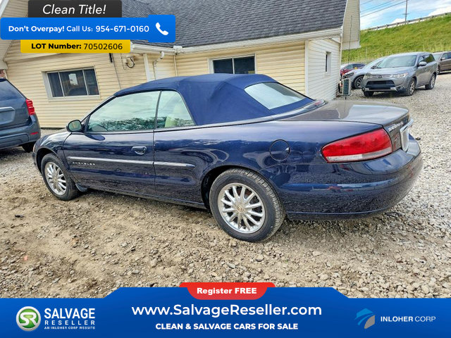 Used 2001 Chrysler Sebring Limited FWD image 3