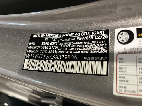 New 2025 Mercedes-Benz Maybach S 680 4MATIC image 20