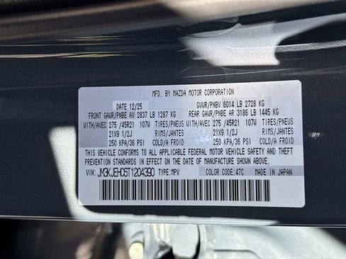 New 2026 MAZDA CX-70 3.3 Turbo S w/ Premium Plus AWD/4WD image 30