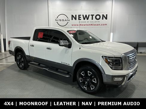 Used 2021 Nissan Titan Platinum Reserve w/ Moonroof Package image 1