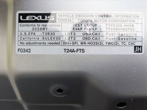 Used 2026 Lexus TX 350 FWD w/ Technology Package image 25