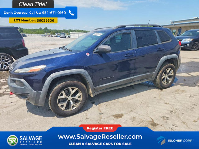 Used 2016 Jeep Cherokee Trailhawk w/ Trailer Tow Group AWD/4WD image 1