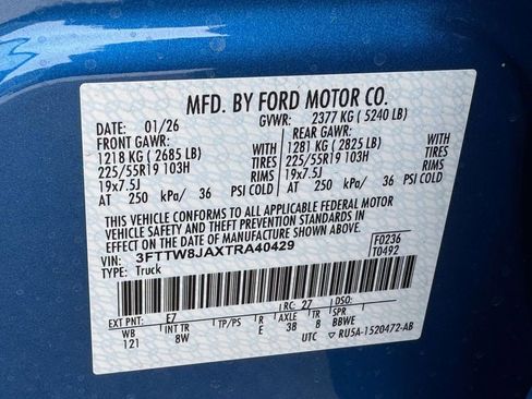 New 2026 Ford Maverick XLT w/ XLT Luxury Package AWD/4WD image 25
