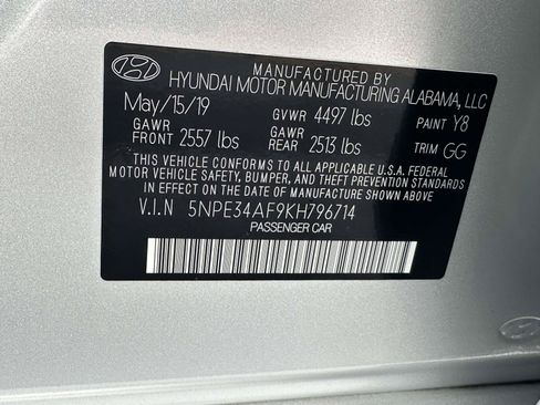 Used 2019 Hyundai Sonata SEL w/ Tech Package 02 FWD image 27