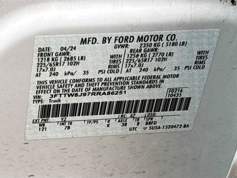 Used 2024 Ford Maverick XLT w/ XLT Luxury Package AWD/4WD image 30