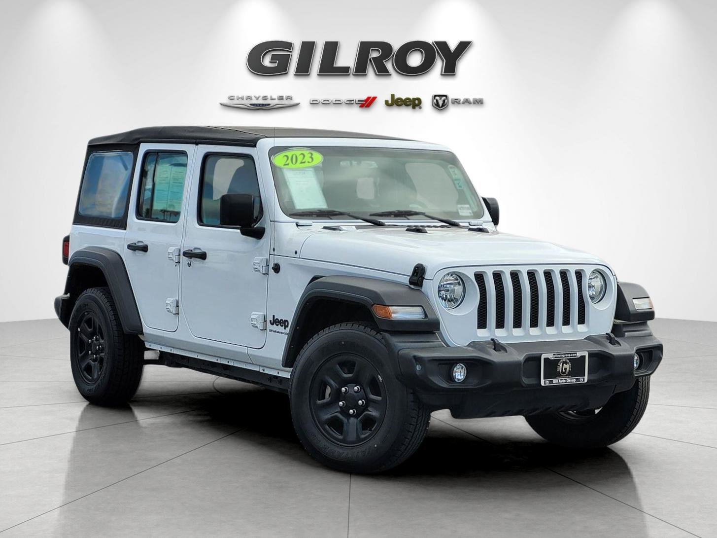 Used 2023 Jeep Wrangler Unlimited Sport AWD/4WD image 2