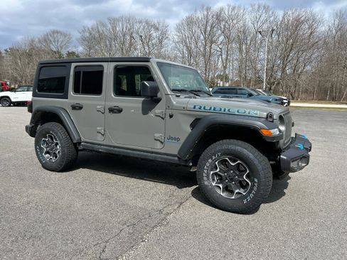 Used 2023 Jeep Wrangler Unlimited Rubicon 4xe w/ Cold Weather Group image 3