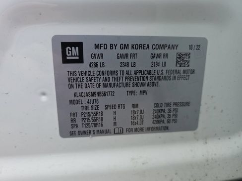Certified 2022 Buick Encore Preferred w/ Safety Package FWD image 35