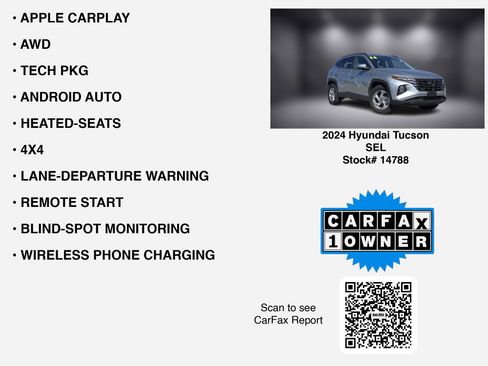 Used 2024 Hyundai Tucson SEL image 7