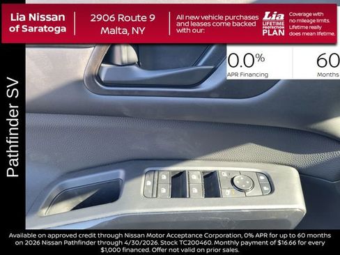 New 2026 Nissan Pathfinder SV AWD/4WD image 12